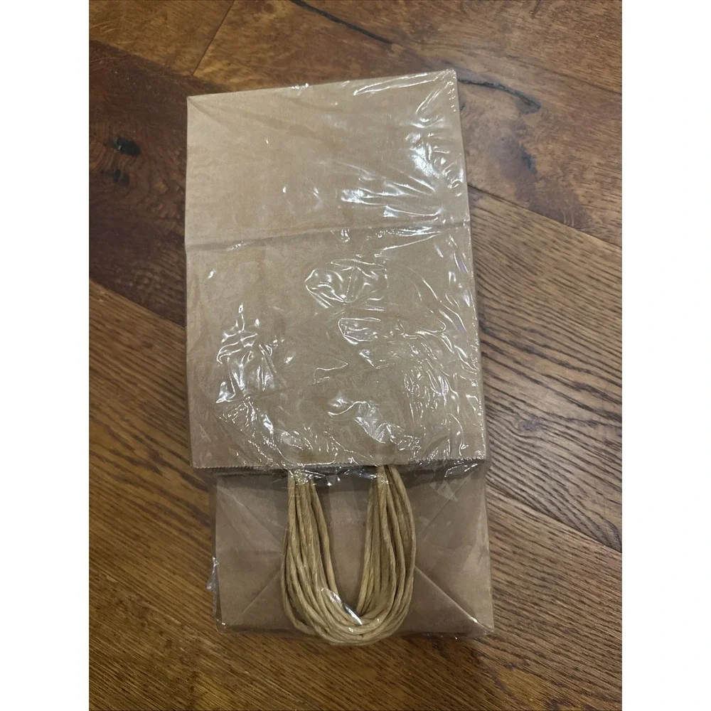 25 paper bags with handles bulk